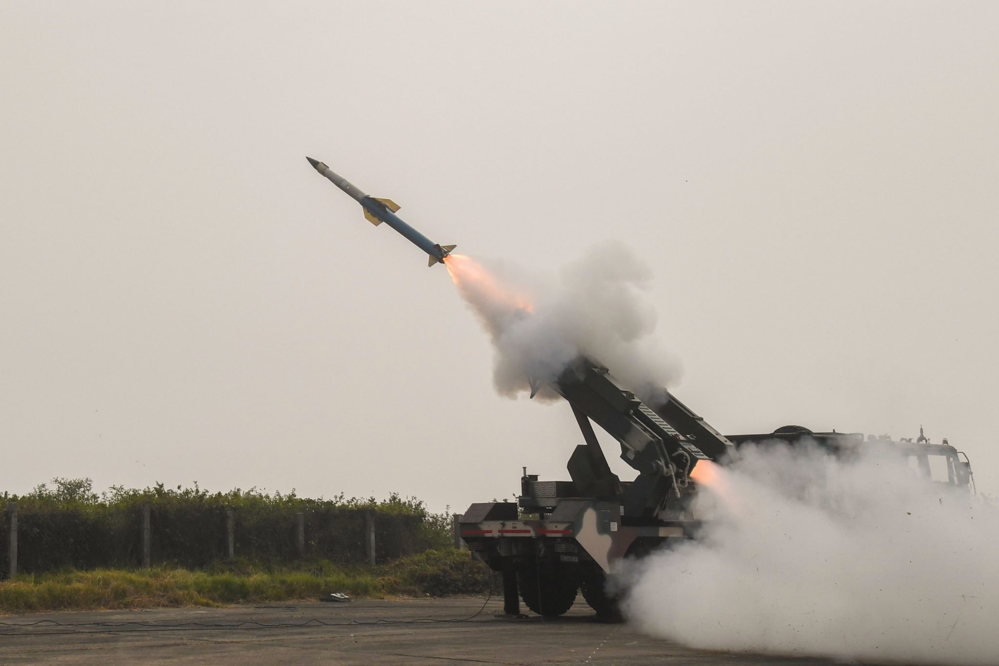 Quick Reaction Surface to Air Missile successfully flight-tested off Odisha coast decoding=