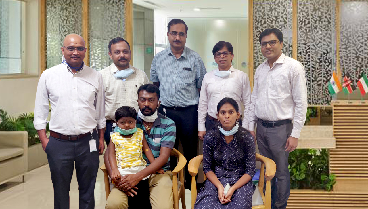 Aster CMI doctors revive 5-yr-old child from a 40-minute-long cardiac arrest during a liver transplant decoding=