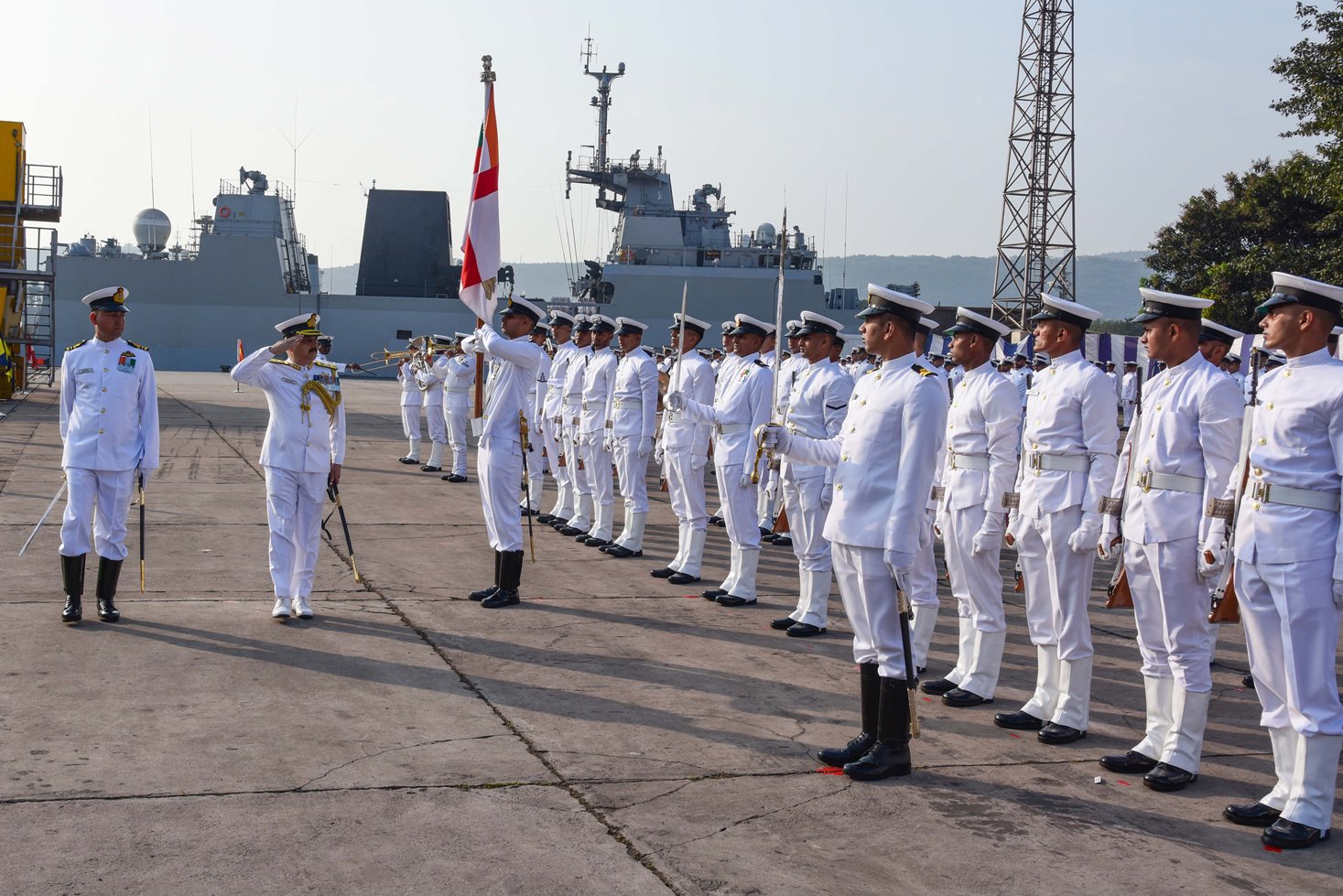 Rear Admiral Sanjay Vatsayan takes over  as Eastern Fleet Commander decoding=
