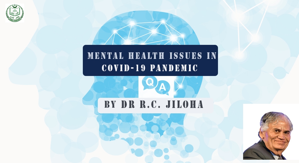 A national level webinar on “Mental Health Issues in COVID-19 Pandemic” organised by Jamia Hamdard decoding=