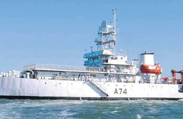 DRDO Research Ship INS Sagardhwani Embarks on Sagar Maitri Mission-2 decoding=