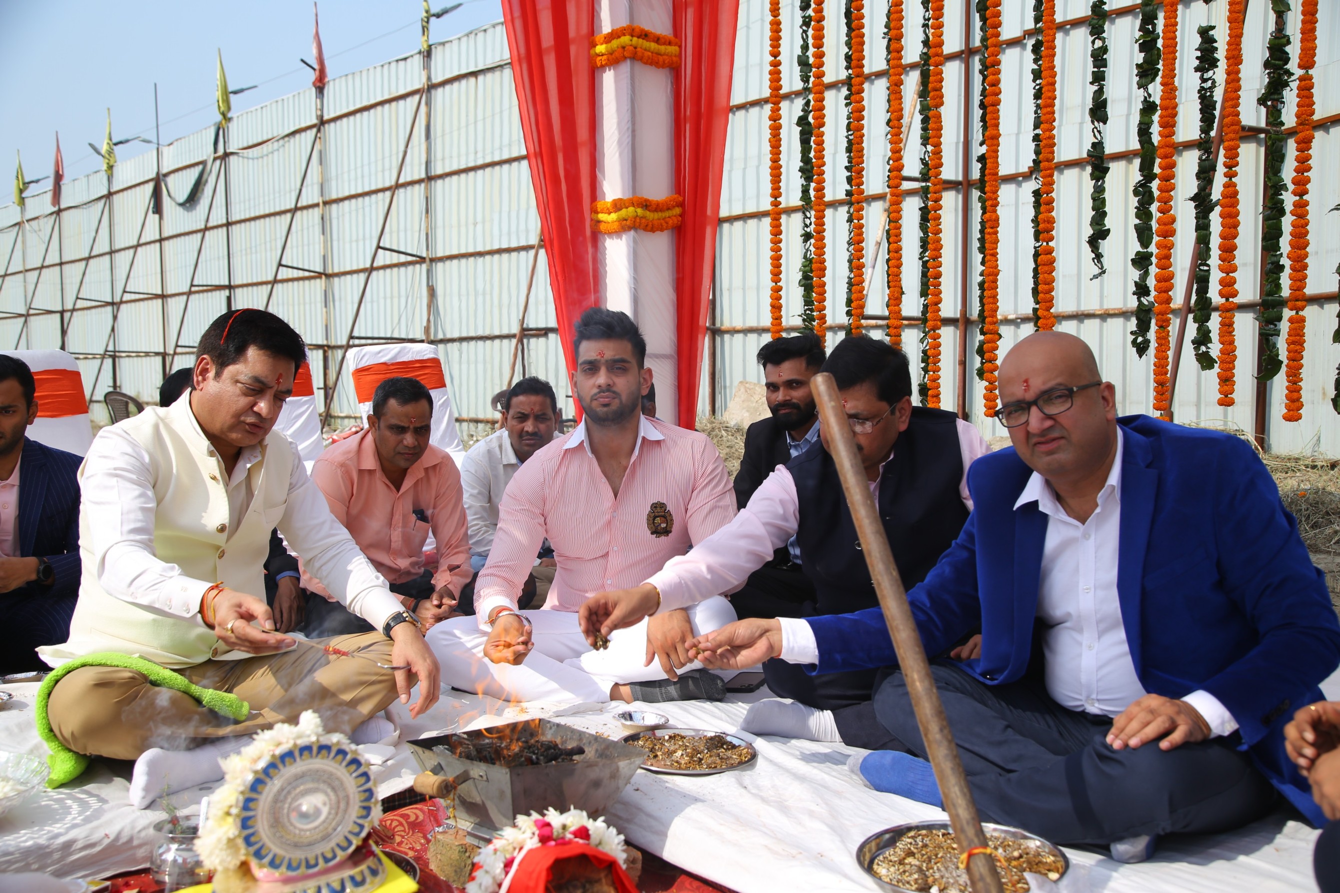 Project Detail Introduced with Bhoomi Poojan at the site Sector131 Noida decoding=