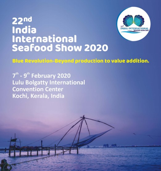 International Seafood Show in Kochi from 7-9 February 2020 decoding=