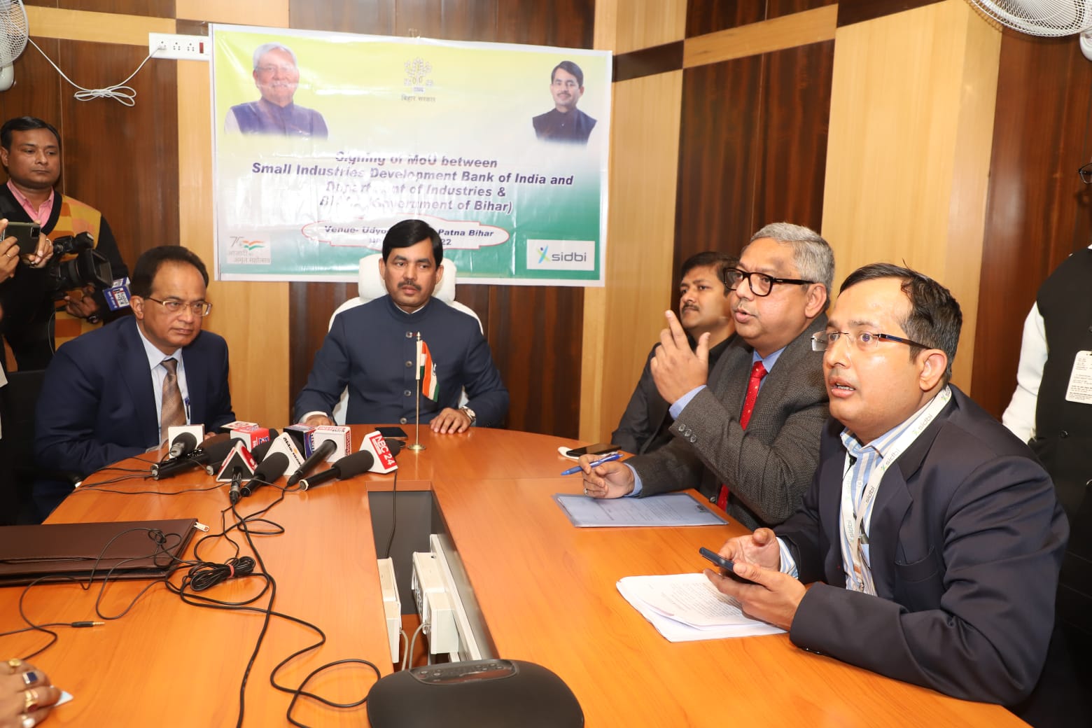 SIDBI joins hands with Government of Bihar for the Development of MSME Ecosystem in the State decoding=