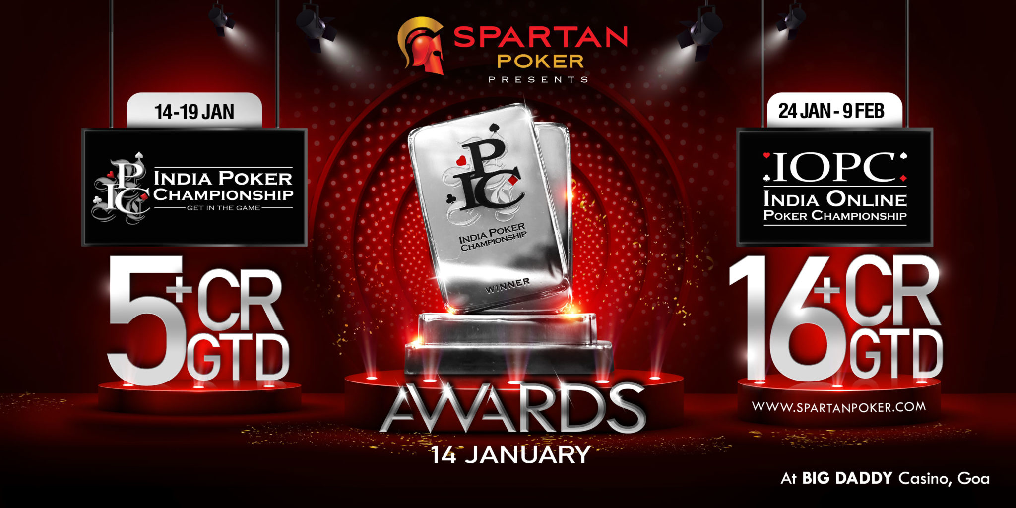Spartan Poker reveals its biggest tournaments with break recording GTDs decoding=