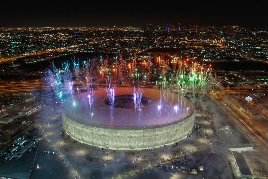 FIFA World Cup Qatar 2022 venue Al Thumana Stadium is unveiled, Infantino labels it as “work of art” decoding=