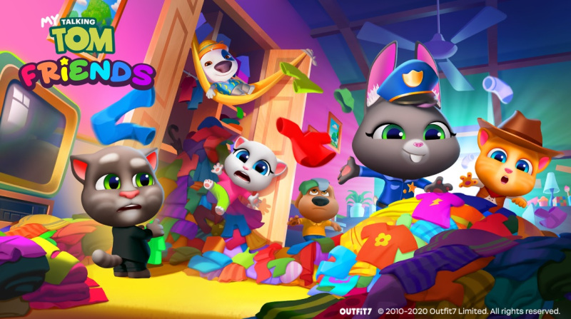 My Talking Tom Friends Is Now Available Worldwide decoding=