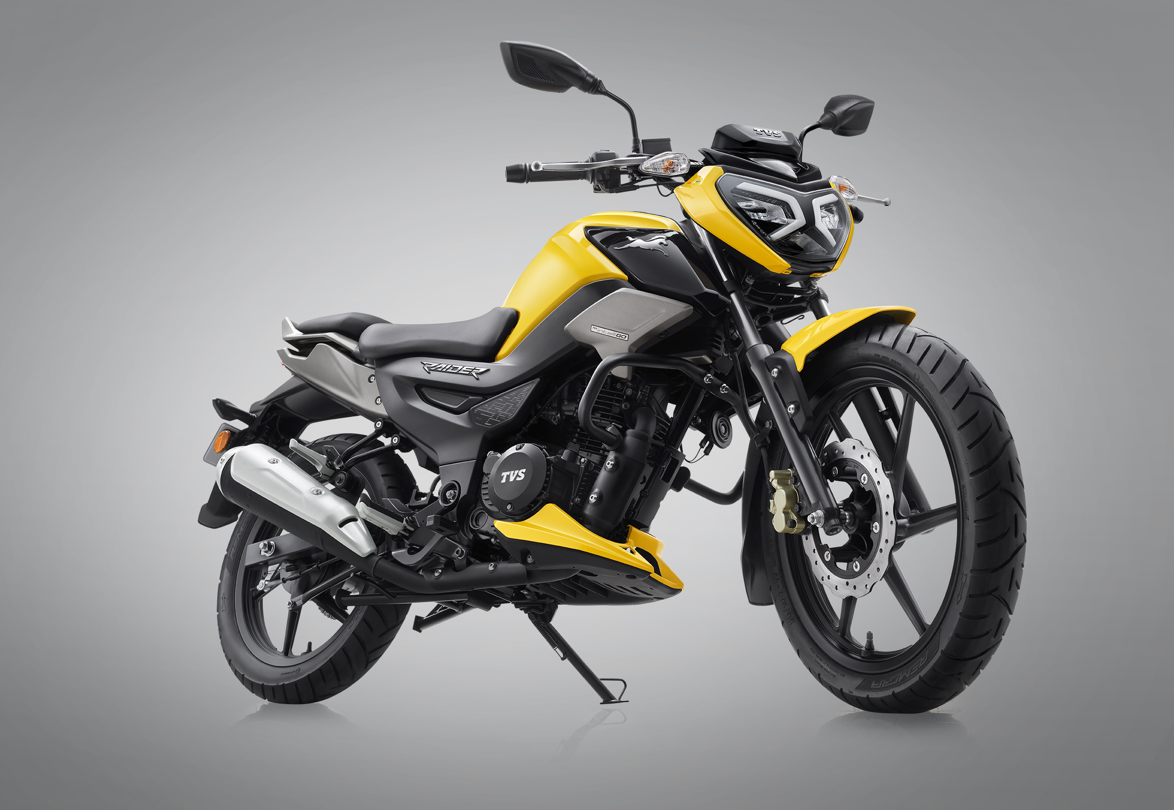 TVS Motor Company launchesNaked Street Design ‘TVS Raider’motorcycle globally for theGenZ decoding=