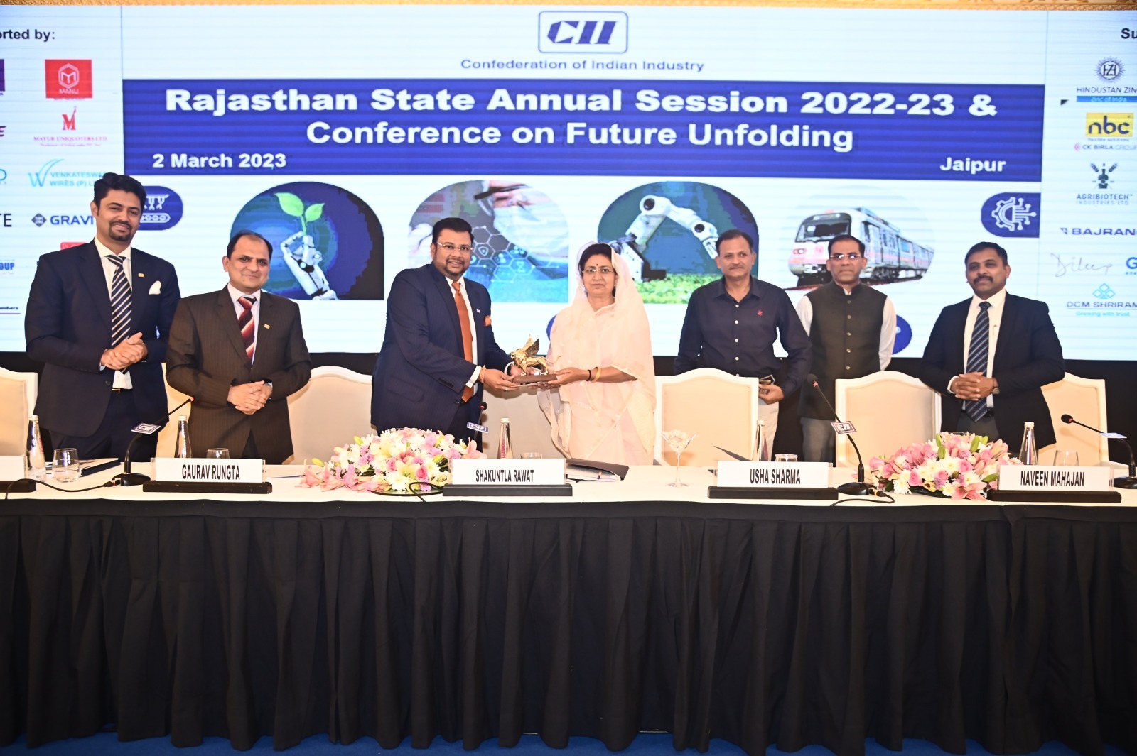 CII Rajasthan Annual Session and Conference on ‘Future Unfolding’ decoding=