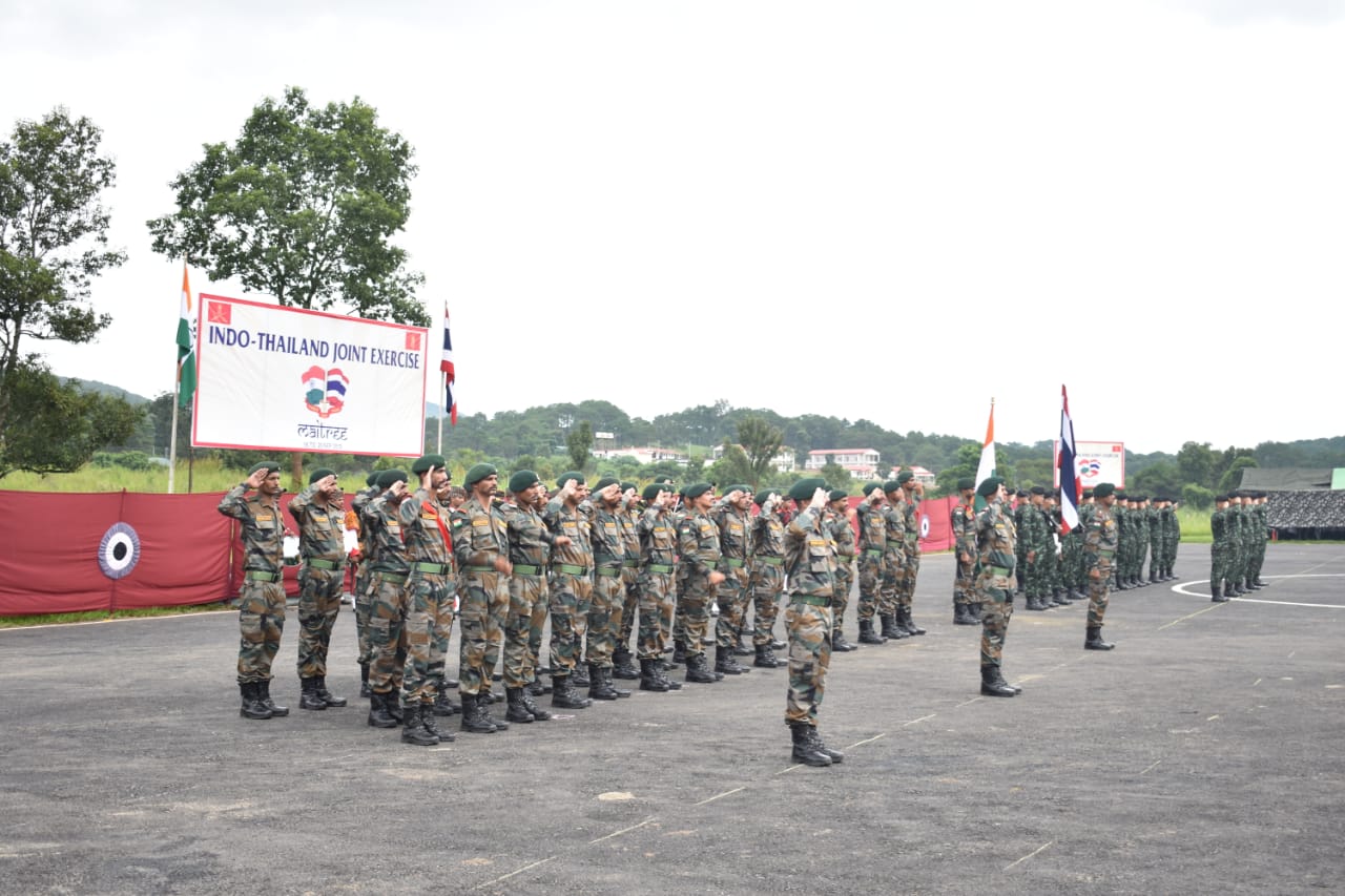 Press release: opening ceremony Indo-Thailand joint military Exercise MAITREE – 2019 decoding=