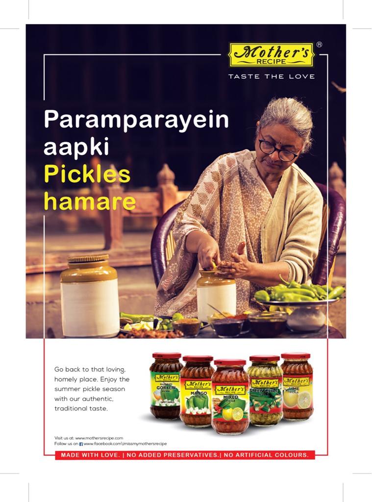 Mother’s Recipe campaign ‘Your Traditions Our Pickles’ decoding=