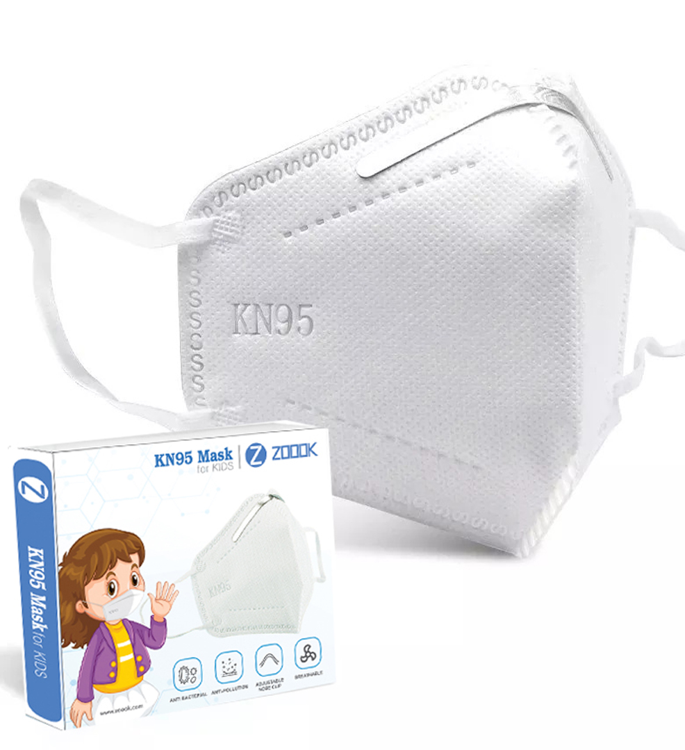 ZOOOK launches reusable 4-layered KN95 Face Mask for kids decoding=